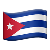 cuba Emoji apple