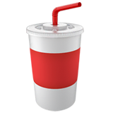 cup-with-straw Emoji apple