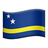 🇨🇼 Bandiera di Curaçao Emoji su Apple macOS e iOS iPhones