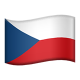 czechia Emoji apple