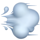 dashing-away Emoji apple