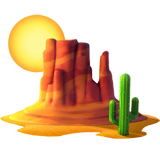 desert Emoji apple