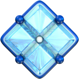 diamond-with-a-dot Emoji apple