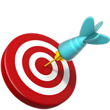 direct-hit Emoji apple