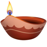 diya-lamp Emoji apple