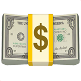 dollar-banknote Emoji apple