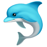 dolphin Emoji apple