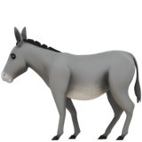 donkey Emoji apple