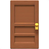 door Emoji apple