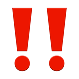 double-exclamation-mark Emoji apple