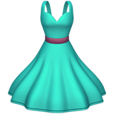 dress Emoji apple