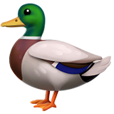 duck Emoji apple