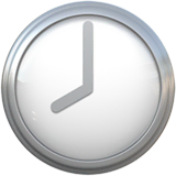 eight-oclock Emoji apple