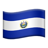 🇸🇻 Flag: El Salvador Emoji on Apple macOS and iOS iPhones