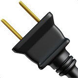 electric-plug Emoji apple