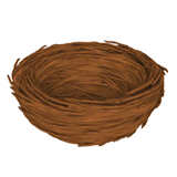 empty-nest Emoji apple