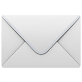 Envelope Emoji on Apple macOS and iOS iPhones