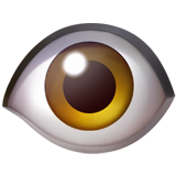 eye Emoji apple