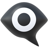 👁️‍🗨️ Eye In Speech Bubble Emoji on Apple macOS and iOS iPhones