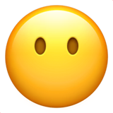 face-without-mouth Emoji apple