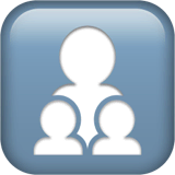 👨‍👧‍👦 Família composta por pai, filho e filha Emoji nos Apple macOS e iOS iPhones