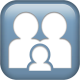 family-man-man-boy Emoji apple