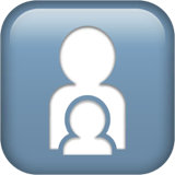 family-woman-girl Emoji apple