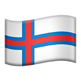 🇫🇴 Flag: Faroe Islands Emoji on Apple macOS and iOS iPhones