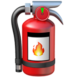 fire-extinguisher Emoji apple