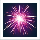 fireworks Emoji apple