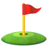flag-in-hole Emoji apple