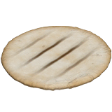 flatbread Emoji apple