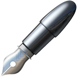 fountain-pen Emoji apple