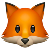 fox Emoji apple