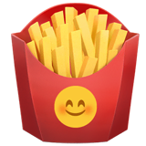 french-fries Emoji apple