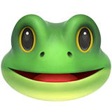 frog Emoji apple
