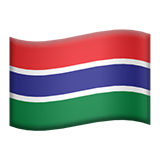 gambia Emoji apple