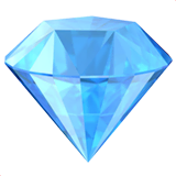 gem-stone Emoji apple