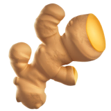 ginger-root Emoji apple