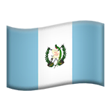 guatemala Emoji apple
