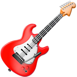 guitar Emoji apple