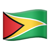 guyana Emoji apple