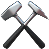 hammer-and-pick Emoji apple
