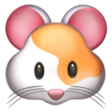 hamster Emoji apple