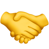 handshake Emoji apple