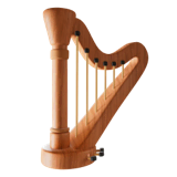 harp Emoji apple