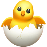 hatching-chick Emoji apple