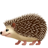 hedgehog Emoji apple