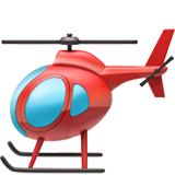 helicopter Emoji apple