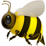 honeybee Emoji apple